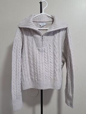 Sincerely Jules  Half-Zip Sweater